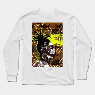 Afrocentric honey, smoking sexy Long Sleeve T-Shirt